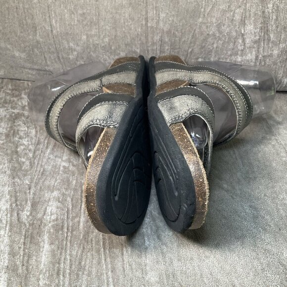 Abeo Barbara B.I.O. System Sandals Womens 10 N Neutral Footbed Beige Leather - Picture 4 of 12